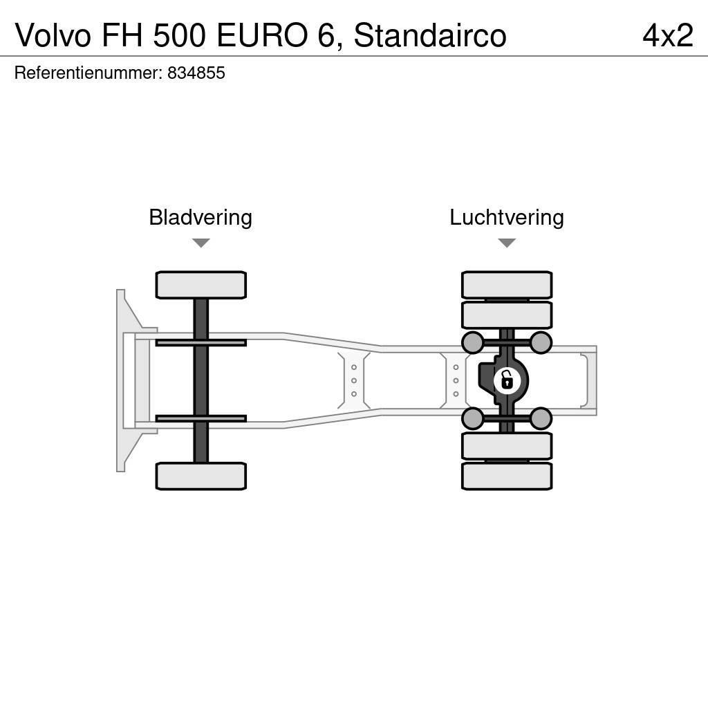 Volvo FH 500 EURO 6, Standairco Sattelzugmaschinen