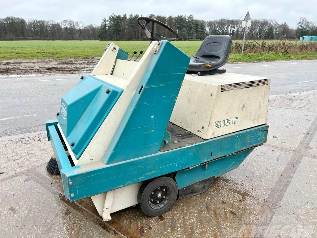 Tennant 215E Sweeper - Good Working Condition Kehrer