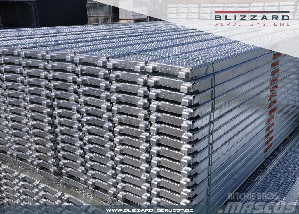 Blizzard Gerüstsysteme 81,04 m² Stahlgerüst mit Stahlböden Gerüste & Zubehör