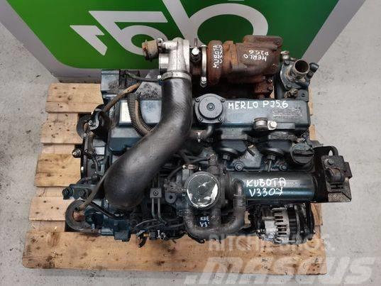 Kubota V3007 Merlo P 25.6 TOP engine Motoren