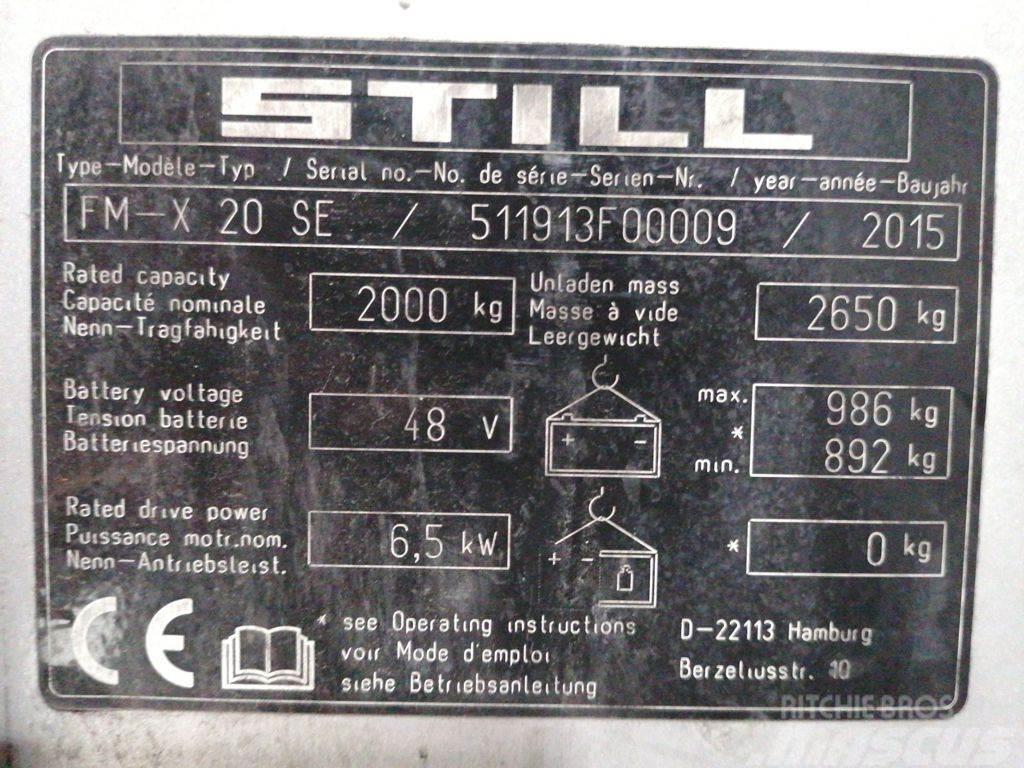 Still FM-X 20 SE Schubmaststapler