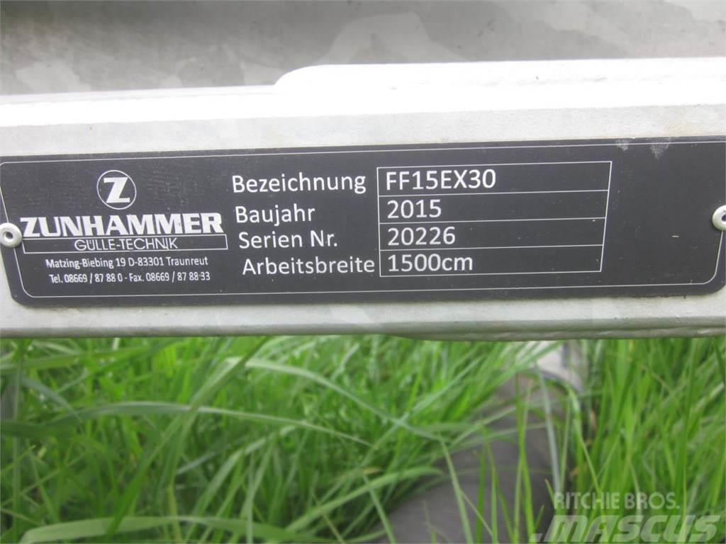Zunhammer FF15EX30 Schleppschuh Verteiler Gestänge, 15 m, VO Düngemittelverteiler