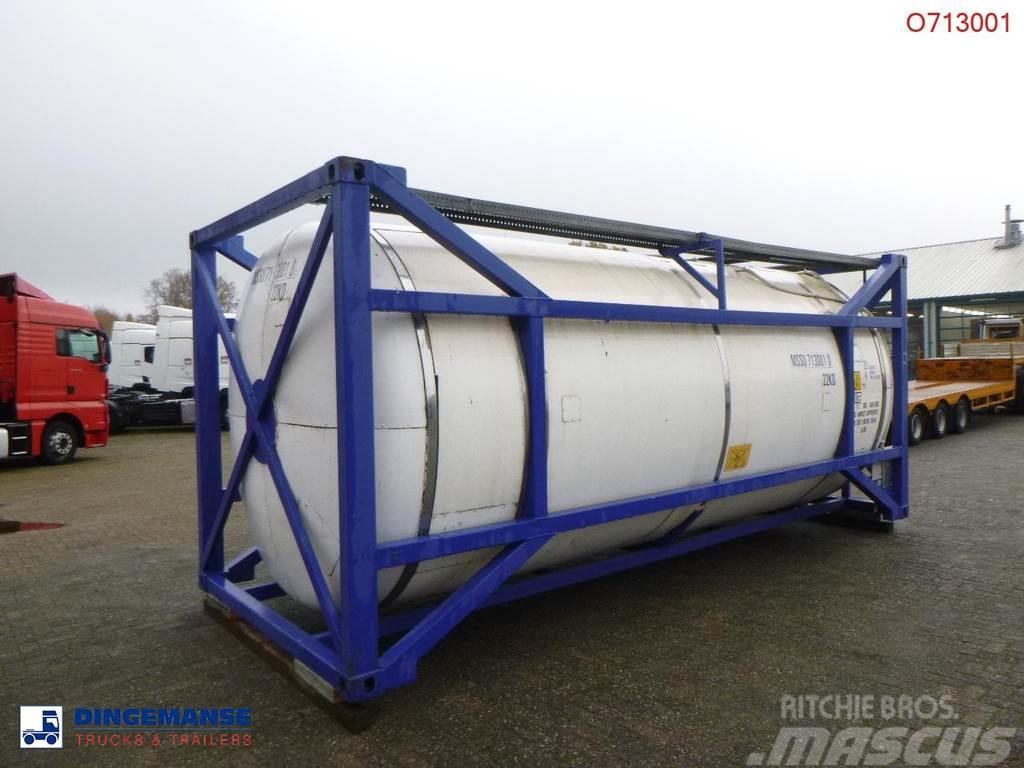  M Engineering Chemical tank container inox 20 ft / Tankcontainer 