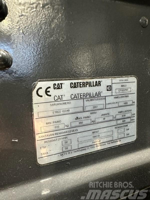 CAT EP 16 CPNT Elektrische heftrucks