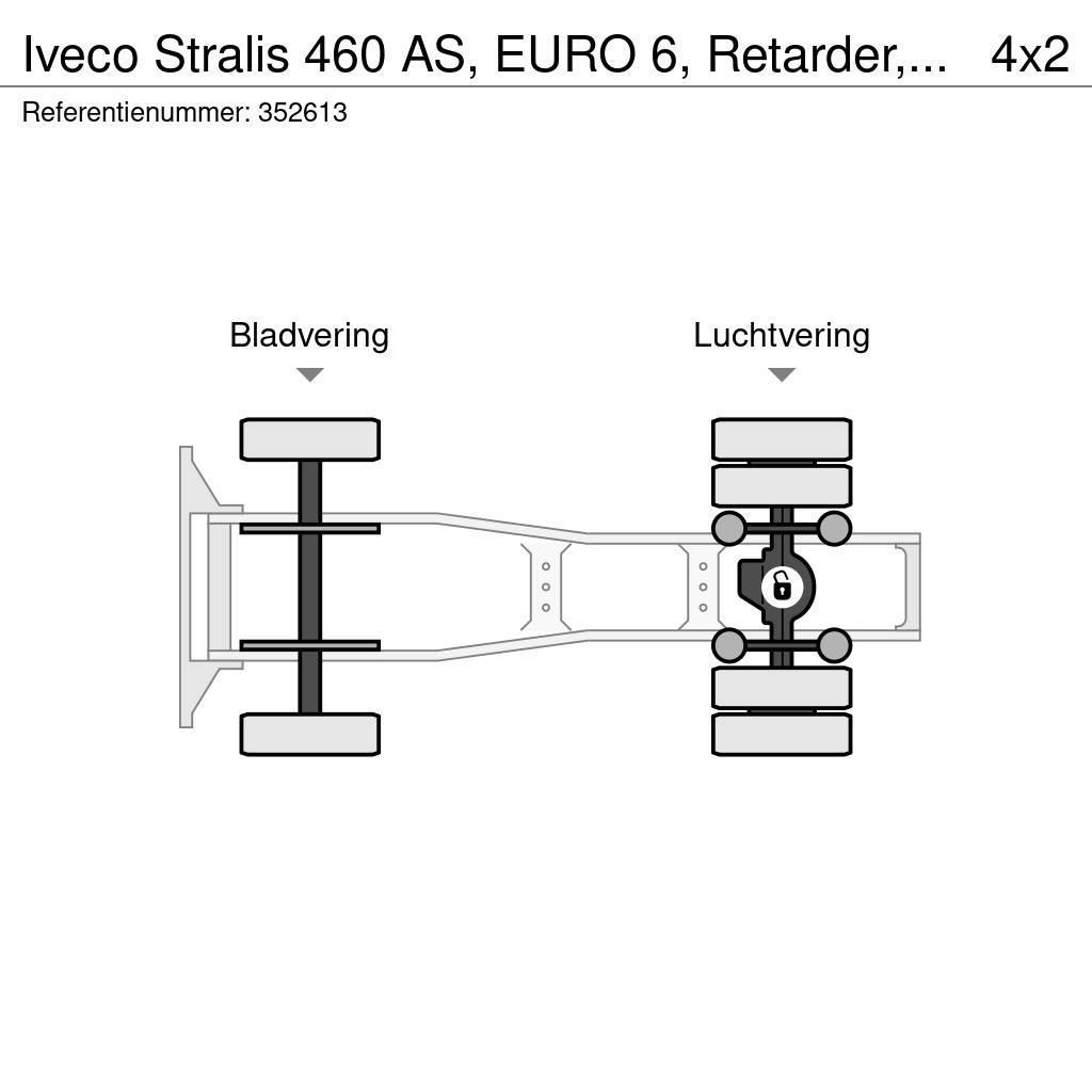 Iveco Stralis 460 AS, EURO 6, Retarder, Standairco Sattelzugmaschinen
