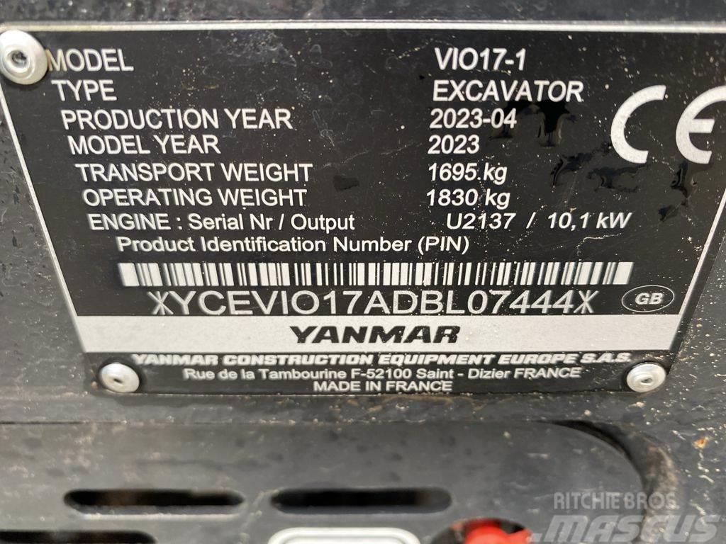 Yanmar VIO17-1 Minibagger < 7t
