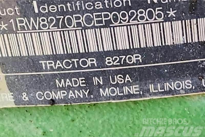 John Deere 8270R Traktoren
