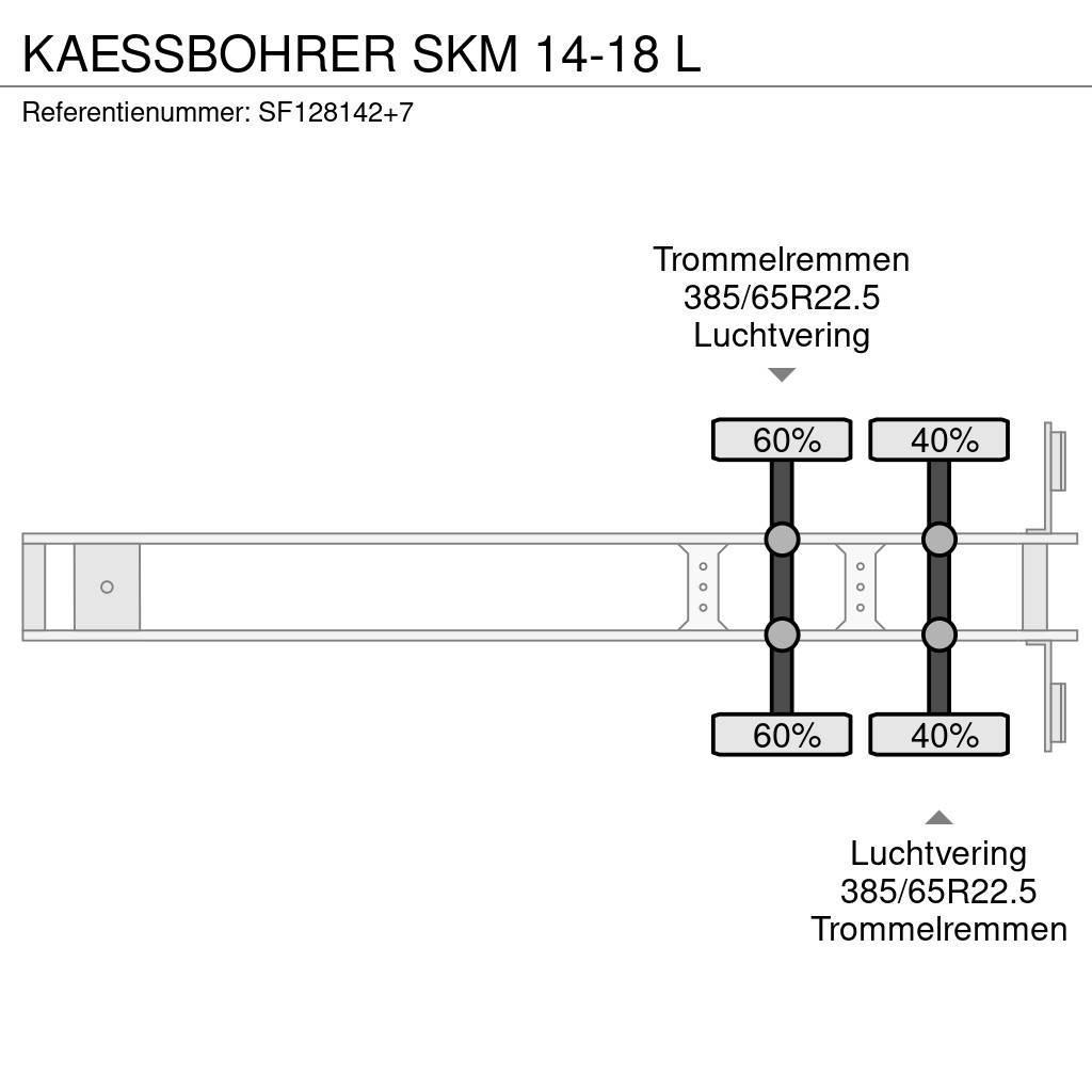 Kässbohrer SKM 14-18 L Kippladerauflieger