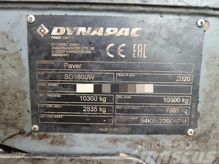 Dynapac SD1800W Strassenfertiger