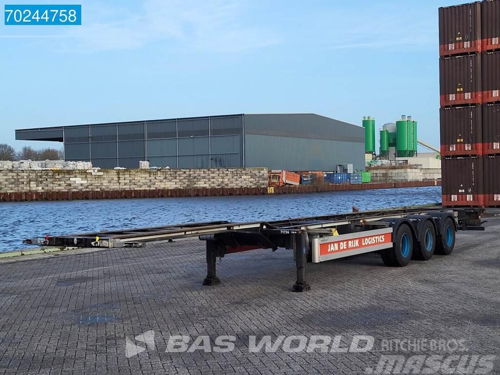  Hertoghs O3 45 Ft 3 axles 3 units 45 Ft more avail Containerauflieger