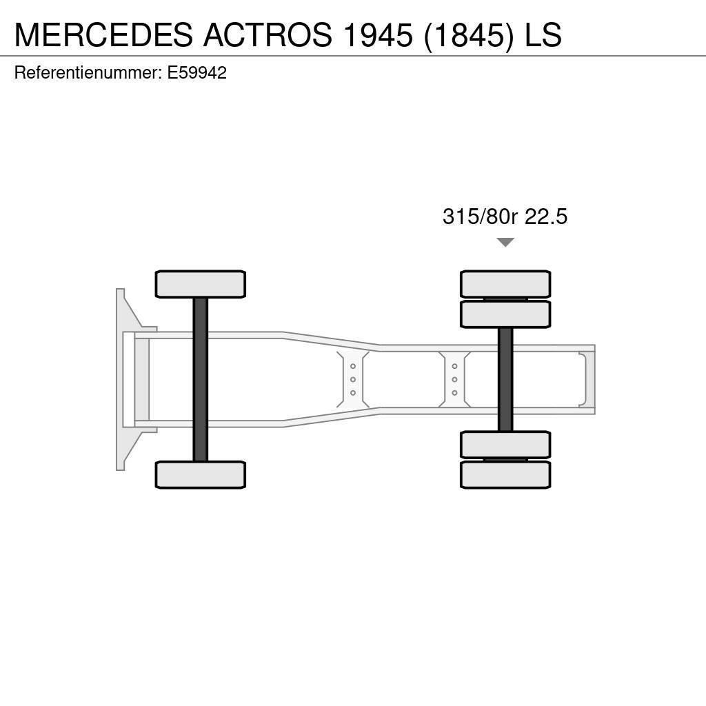 Mercedes-Benz ACTROS 1945 (1845) LS Sattelzugmaschinen