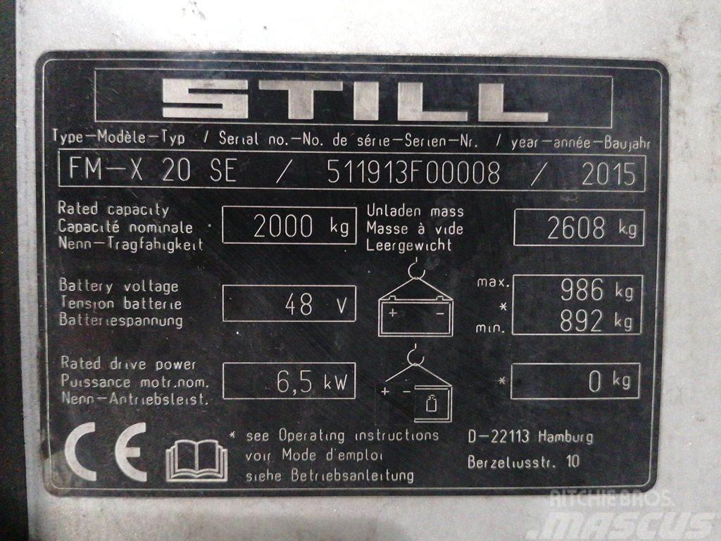 Still FM-X 20 SE Schubmaststapler