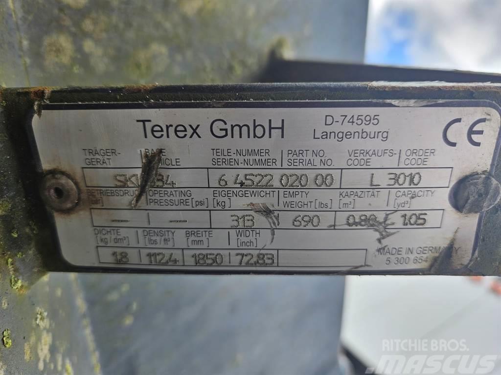 Terex TL80/SKL834-6452202000-1,85 mtr-Bucket/Schaufel Schaufeln