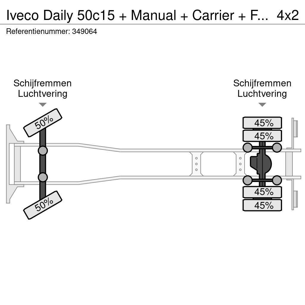Iveco Daily 50c15 + Manual + Carrier + Flower transport Kühlkoffer
