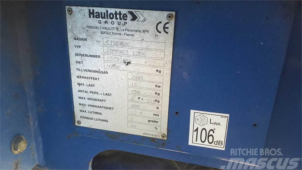 Haulotte C12DX Scheren-Arbeitsbühnen