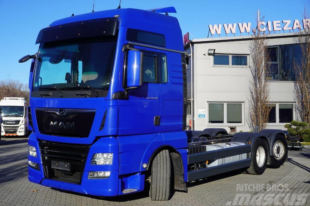 MAN TGX 26.500 6×2 / E6 / 2018 / steering and lifting Wechselfahrgestell