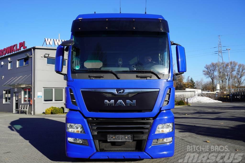 MAN TGX 26.500 6×2 / E6 / 2018 / steering and lifting Wechselfahrgestell