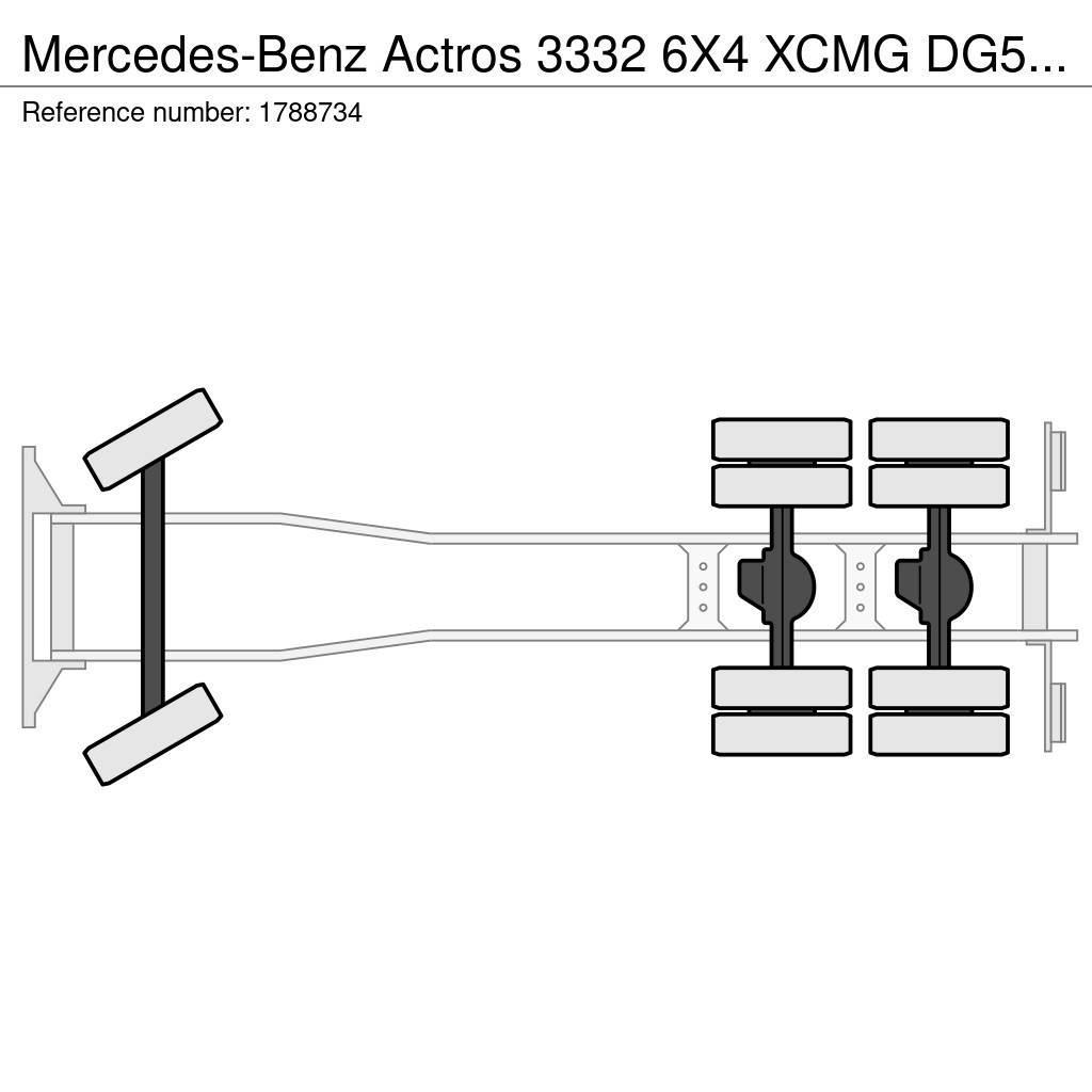 Mercedes-Benz Actros 3332 6X4 XCMG DG53C FIRE FIGTHING PLATFORM LKW-Arbeitsbühnen