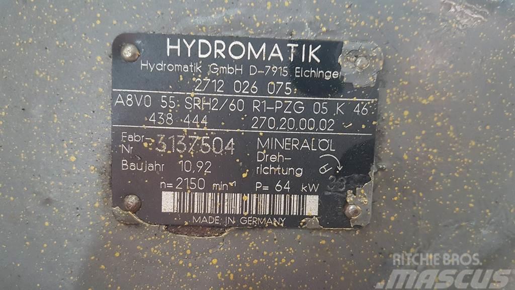 Hydromatik A8V055SRH2/60R1 -Zeppelin ZM15-Pump Hydraulik