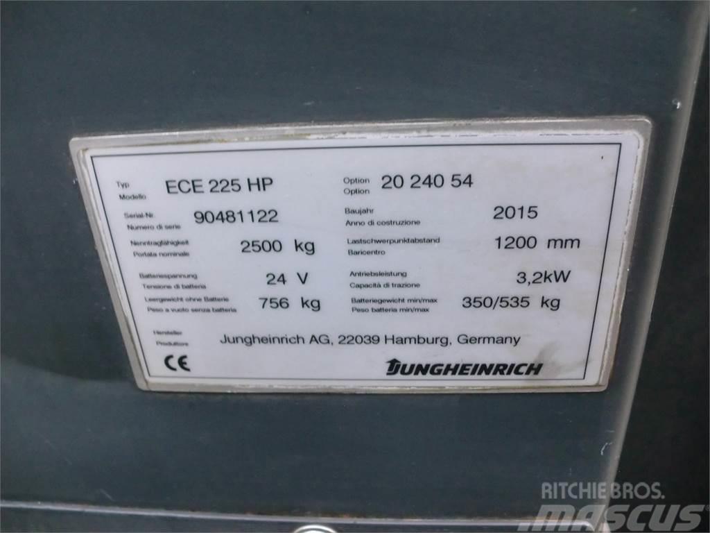 Jungheinrich ECE 225 HP 2400x540mm Niederhub-Kommissionierer