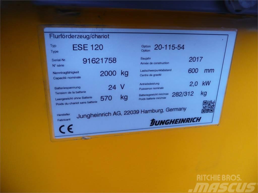Jungheinrich ESE 120 Gabelstapler mit Fahrerstand