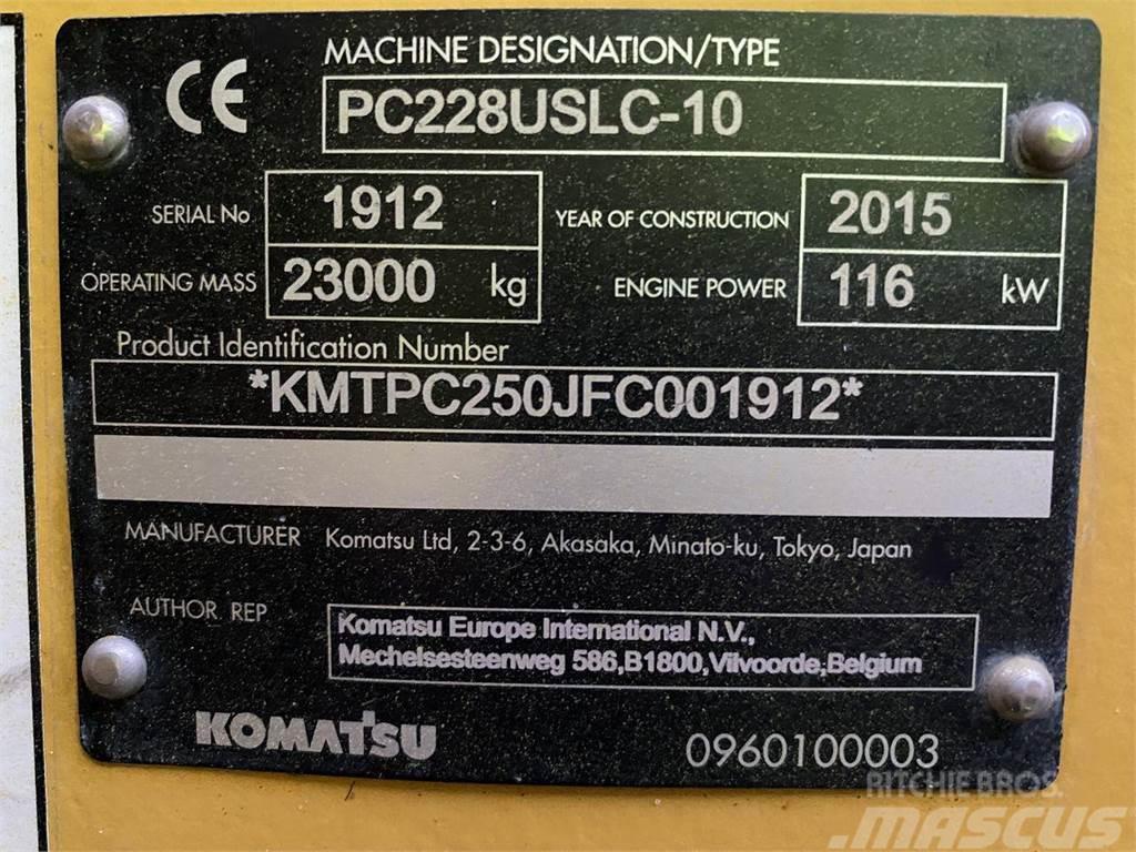 Komatsu PC228USLC-10 Raupenbagger
