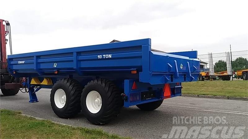 Tinaz 10 tons dumpervogn forberedt til ramper Andere Kommunalmaschinen