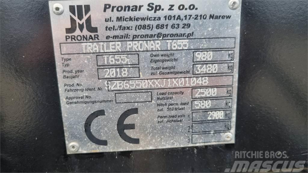 Pronar T655- 3 VEJS TIPVOGN-DEMO Kippanhänger