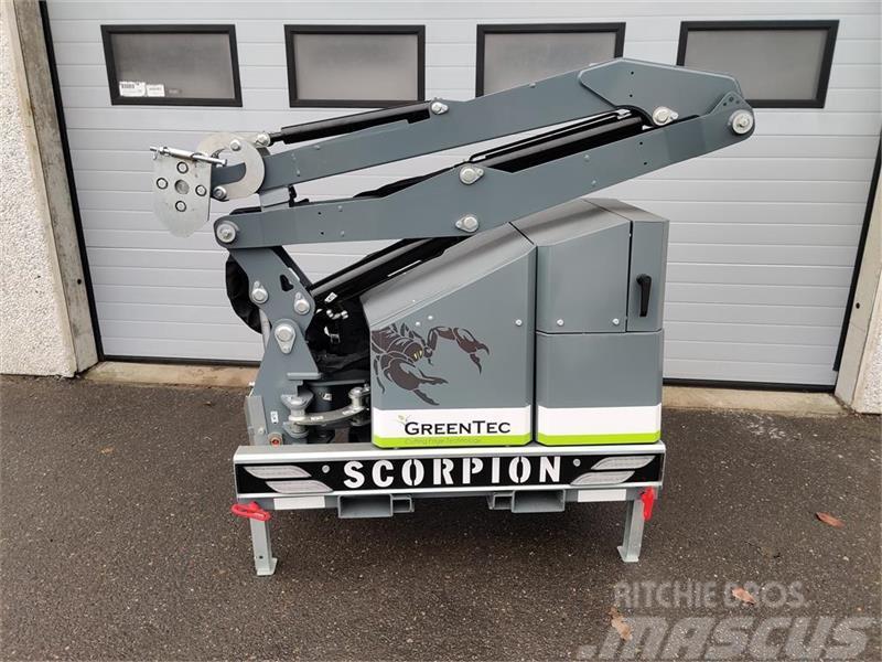 Greentec Scorpion 430 Basic Front Hydraulisk trukket (til l Heckenscheren