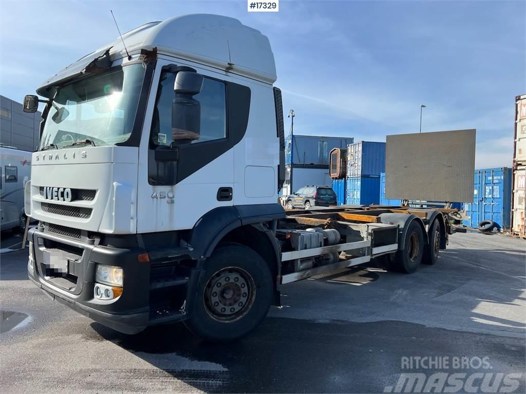 Iveco AT260S conteiner chassi 6x2 rep. Object Wechselfahrgestell