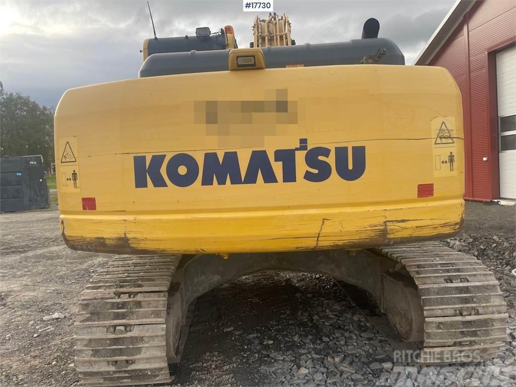 Komatsu PC210LC-SK tracked excavator w/ tilt and 2 buckets Raupenbagger