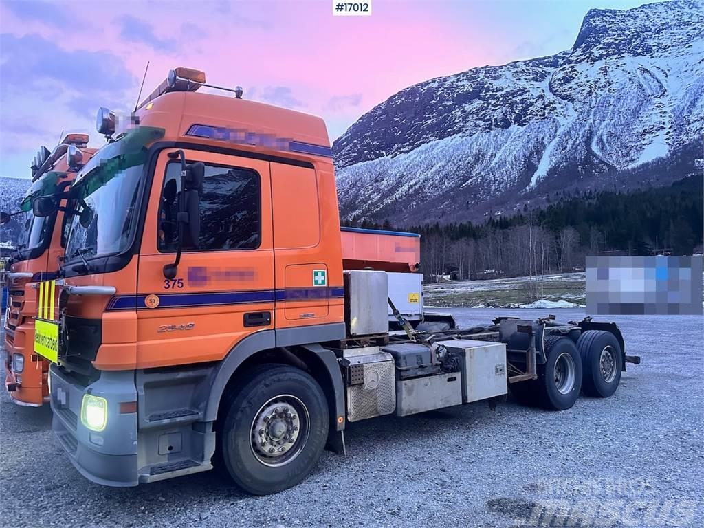 Mercedes-Benz Actros 2548 6x2 Chassis. Wechselfahrgestell
