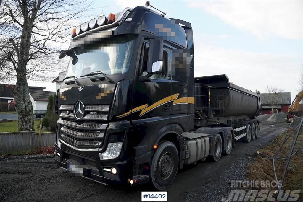Mercedes-Benz Actros 2653 6x4 Truck w/ hydraulics. Sattelzugmaschinen