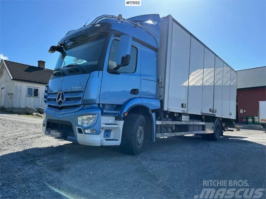 Mercedes-Benz Actros 4x2 Box truck w/ full side opening and frid Kofferaufbau