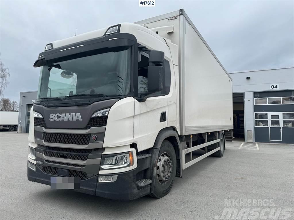 Scania P280 4x2 Box truck. WATCH VIDEO Kofferaufbau