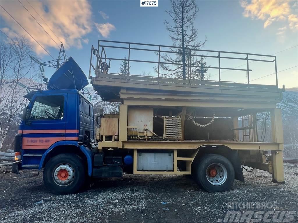Scania P93m lift truck (motor equipment) LKW-Arbeitsbühnen
