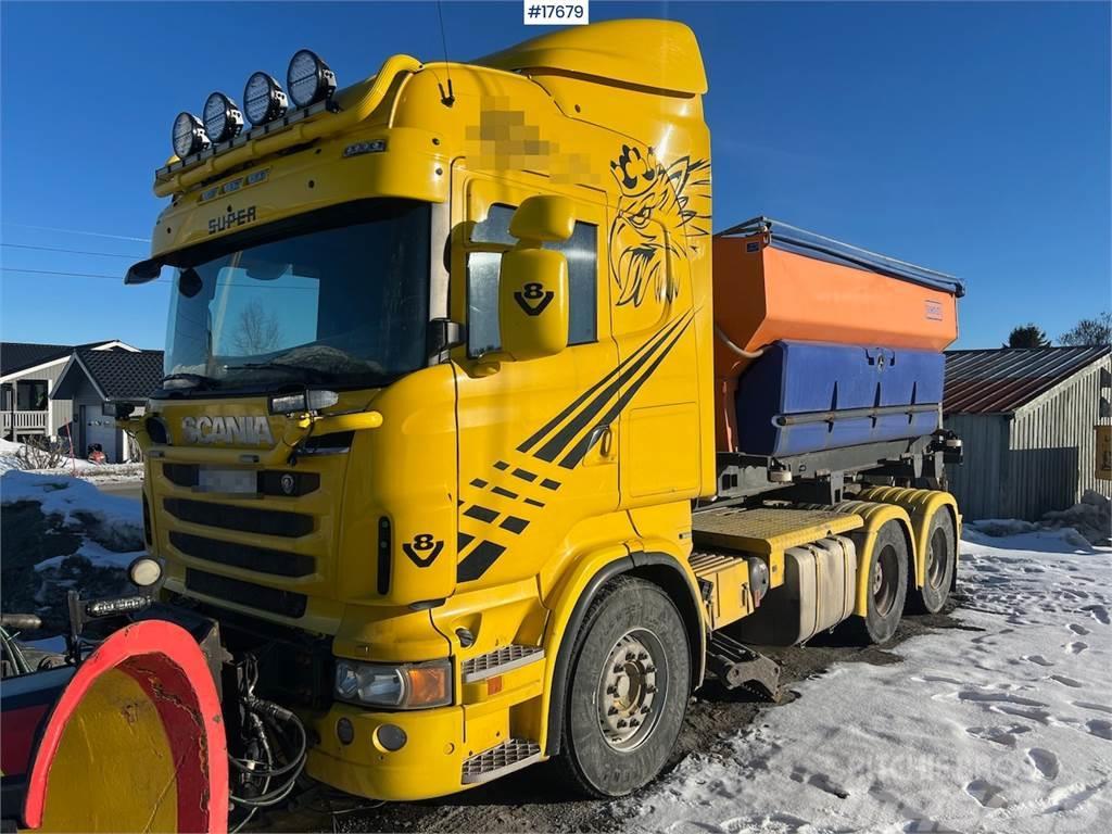 Scania R620 6x4 snow rigged combi truck Sattelzugmaschinen