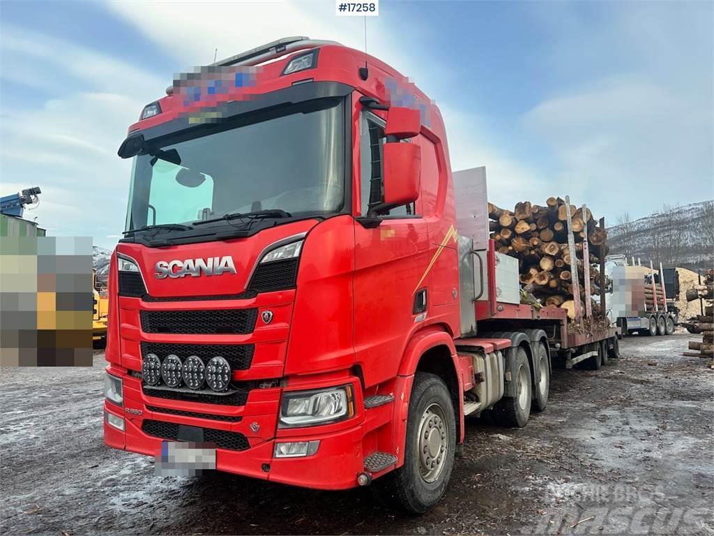 Scania R650 6x4 Tractor w/ Istrail Trailer. WATCH VIDEO Sattelzugmaschinen