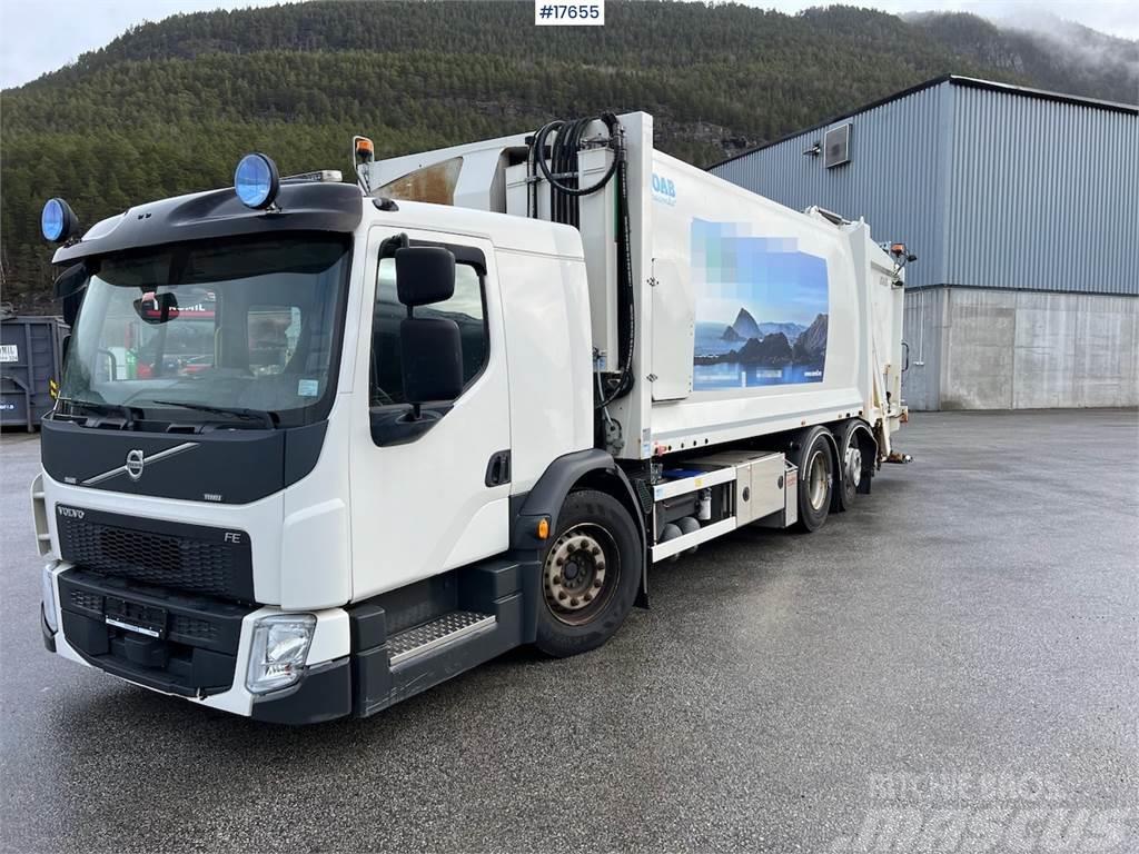 Volvo FE garbage truck 6x2 rep. object see km condition! Müllwagen
