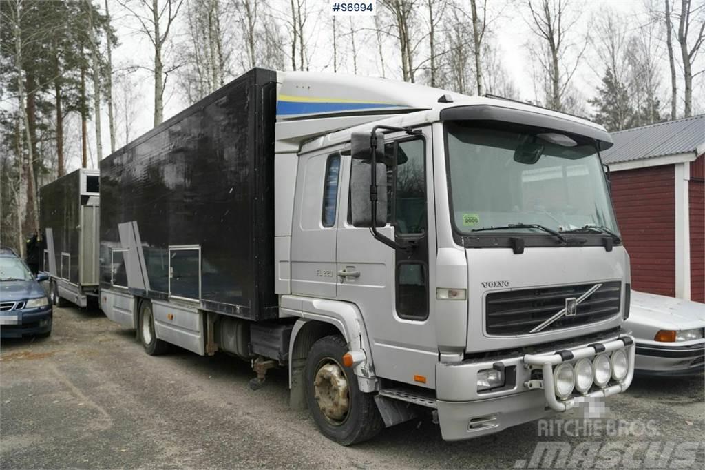 Volvo FL6L (609) Car transport and specially built trail Autotransporter