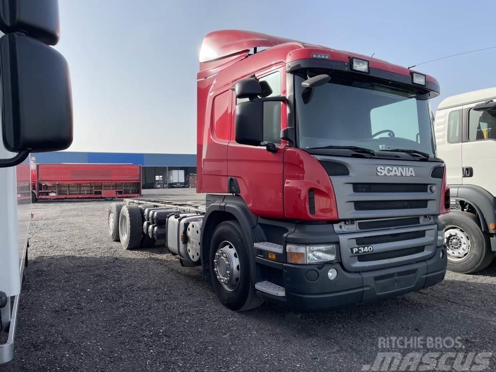 Scania 340. Chasis 8 m. Eje 8 ton. Andere Fahrzeuge