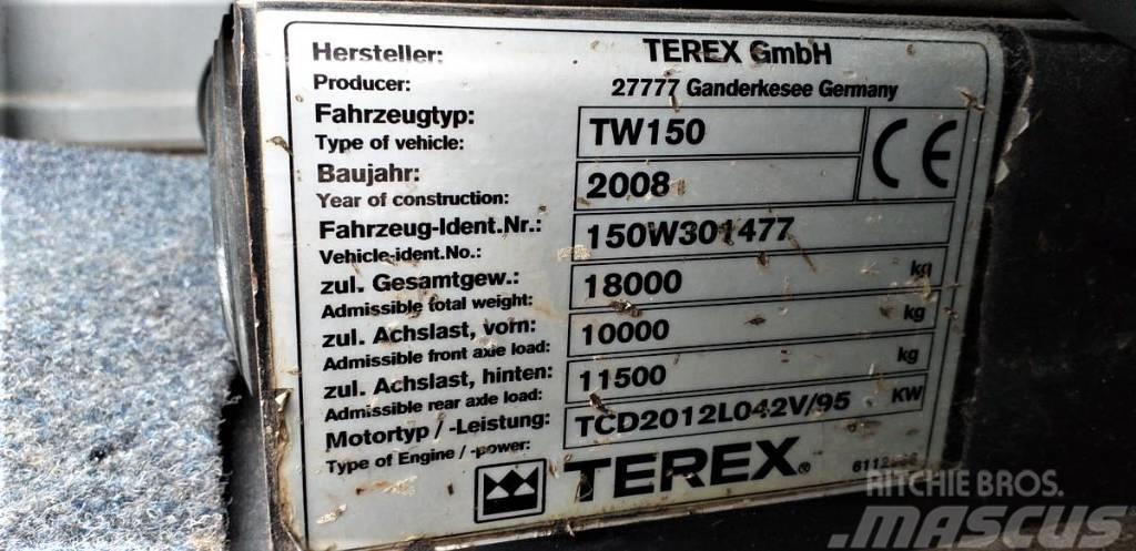  Koparka kołowa TEREX TW 150 Mobilbagger