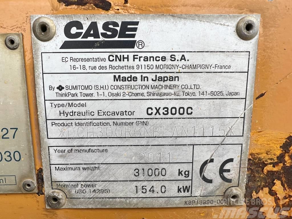 CASE CX300C - Dutch Machine / CE + EPA Materialumschlag