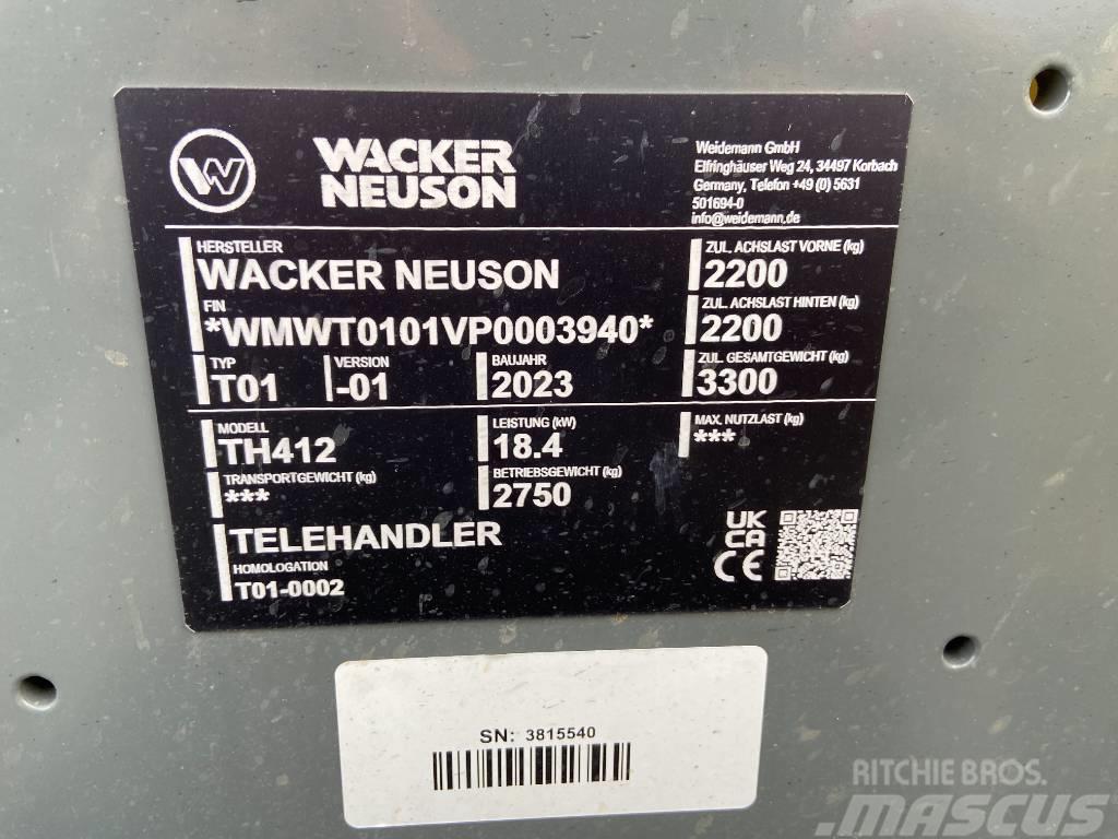 Wacker Neuson TH412 Teleskoplader