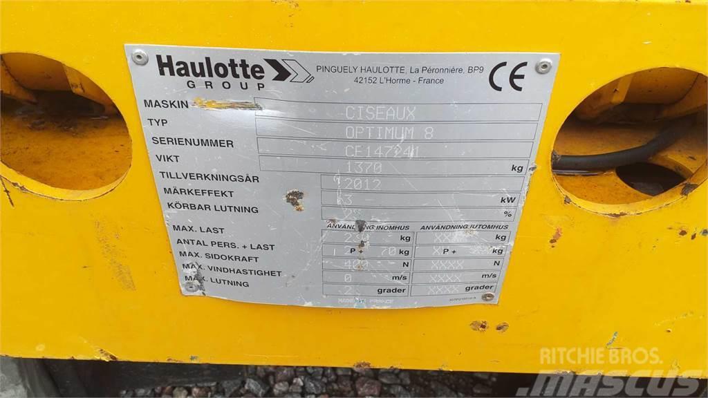 Haulotte OPT8 Scheren-Arbeitsbühnen