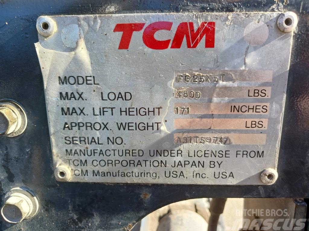 TCM FG25N5T Heftrucks overige
