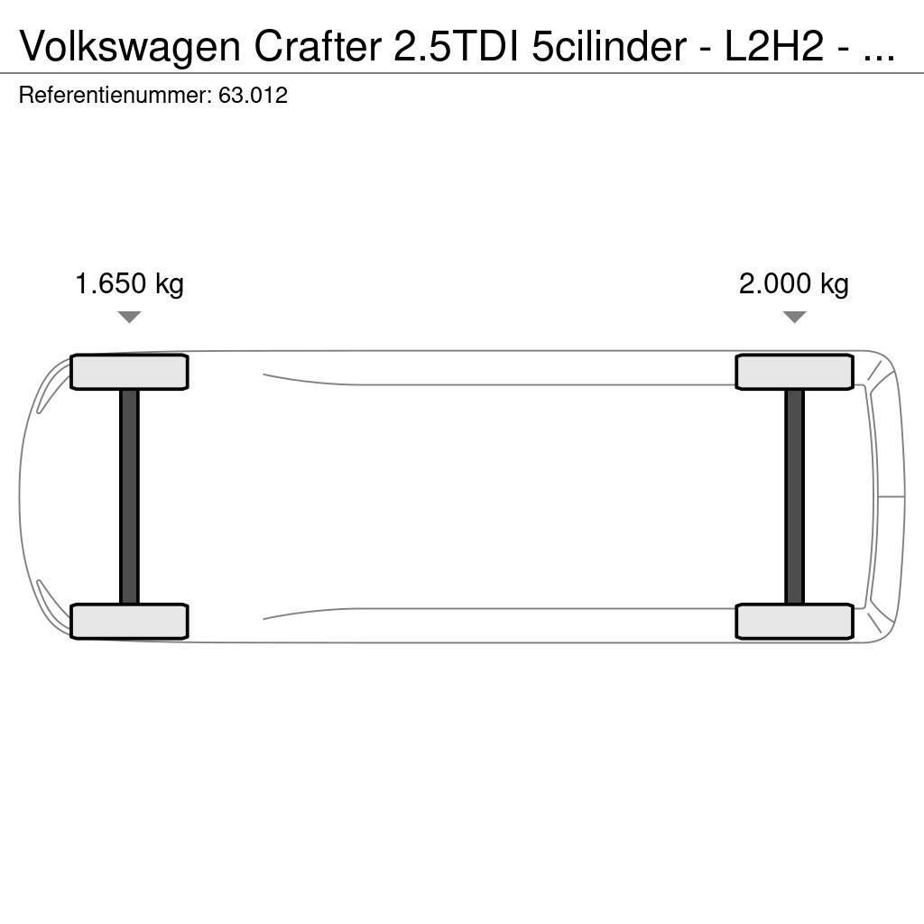 Volkswagen Crafter 2.5TDI 5cilinder - L2H2 - Klima+Cruise - 6 Kastenwagen