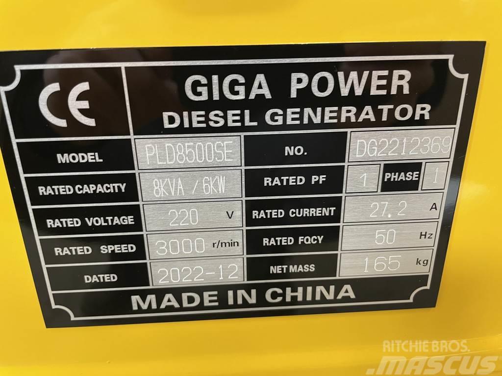  Giga power PLD8500SE 8KVA silent set Andere Generatoren