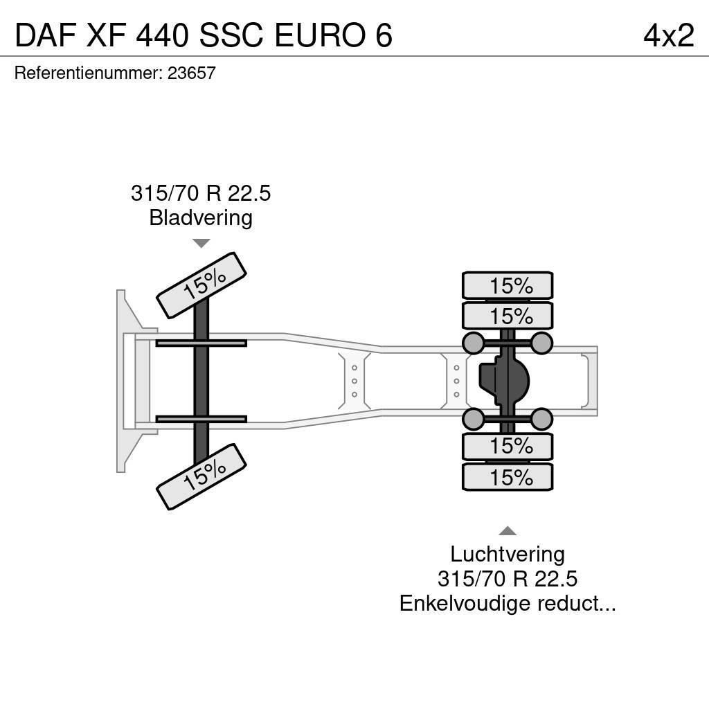 DAF XF 440 SSC EURO 6 Sattelzugmaschinen