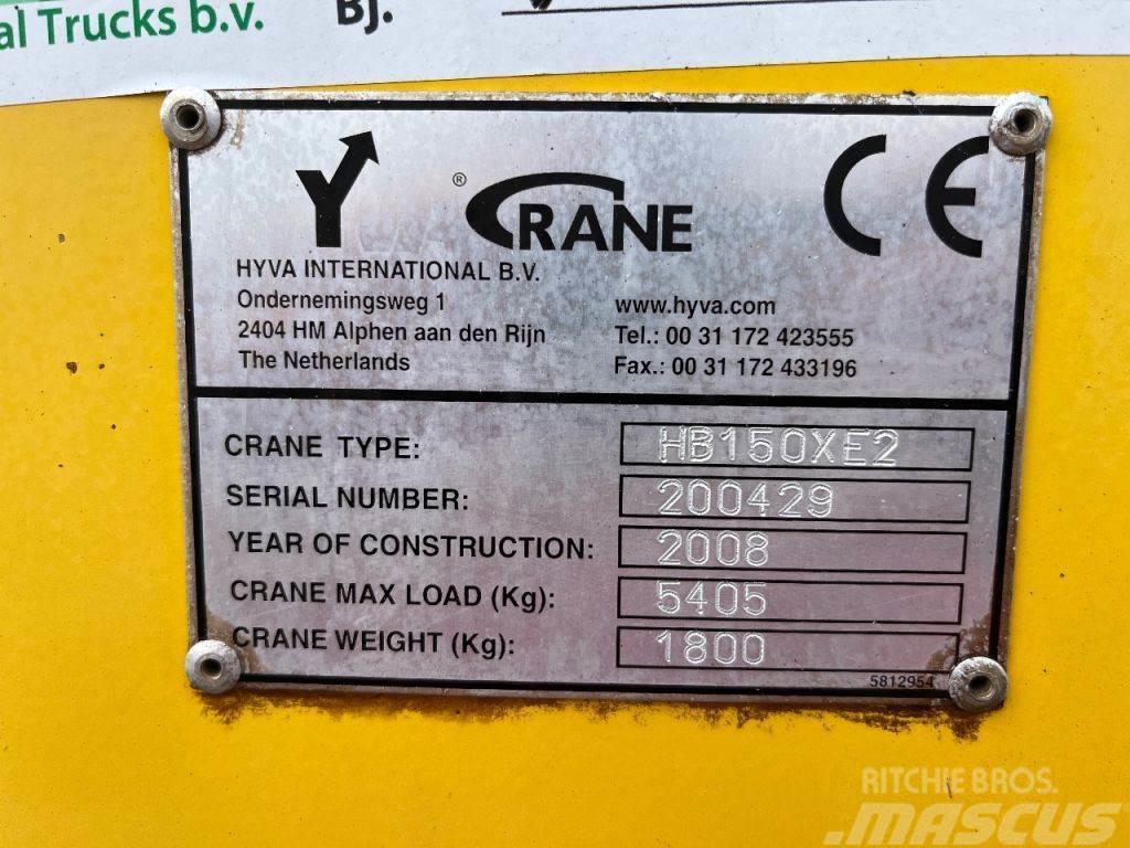 Hyva HB150 XE2 Crane / Kraan / Autolaadkraan / Ladekran Ladekrane